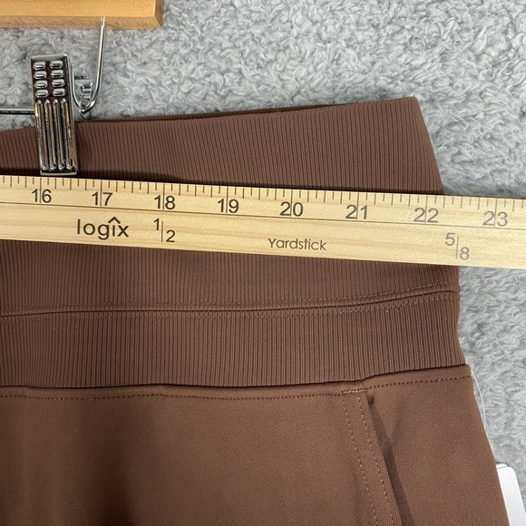 Athleta‎ Venice Wide Leg Stretch Pant Size 3X Brown #882675 Travel Leisure Gym - Picture 7 of 16